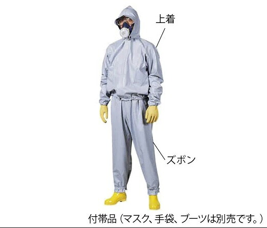 シゲマツ 部分化学防護服 PS-420K 上着のみ 小 10個(受注生産品) 85,910円