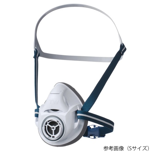シゲマツ 防じん・防毒マスク TW01 WH M 100個