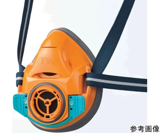 シゲマツ 防じん・防毒マスク TW01C OR S 10個(受注生産品)|GAOS 2号店 店