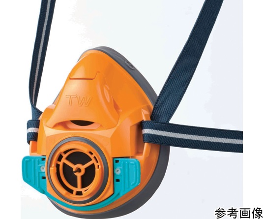 シゲマツ 防じん・防毒マスク TW01C OR S 100個(受注生産品)