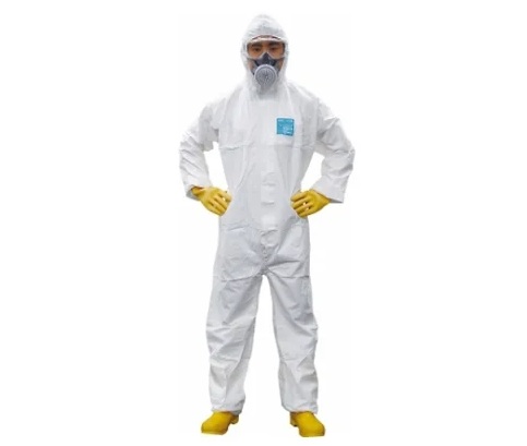 シゲマツ 化学防護服 マイクロガード2000PLUS 2XLサイズ/10着入 78379 4個セット