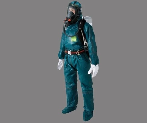 シゲマツ 全身化学防護服(限定使用)(アンセル製) マイクロケム4000D XL 1個