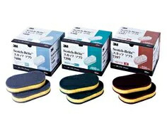 3Mスコッチ・ブライト スカッフソフト 7400. AAD. 85 mm×150 mm×25 mm. 60 個/箱 7400 手動工具-研磨工具