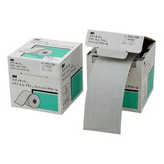 3M　スティキット　フィニッシングロール 426U のり付き, 120, A-weight, 95 mm x 25 m, 4 巻/箱　FR 426U 120A 95｜GAOS　店 16,651円