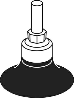 3M ロロック ディスクパッド TR 45100 ハード 6mmシャフト付 38mm 5 個/箱 RP H 1.5IN(受注生産品)｜GAOS　店