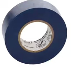 3M Temflex ビニール磁気テープ 180, 青色, 19 粍 x 10 m, 200 巻/箱