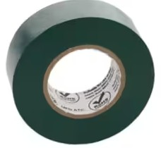 3M Temflex ビニール磁気テープ 180, 緑であること, 19 粍 x 10 m, 200 巻/箱