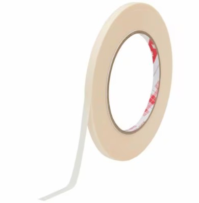 3M 耐熱性クレープマスキングテープ 2142, タン, 38 粍 x 50 m, 0.14 粍,  24巻/箱(受注生み出すこと品)