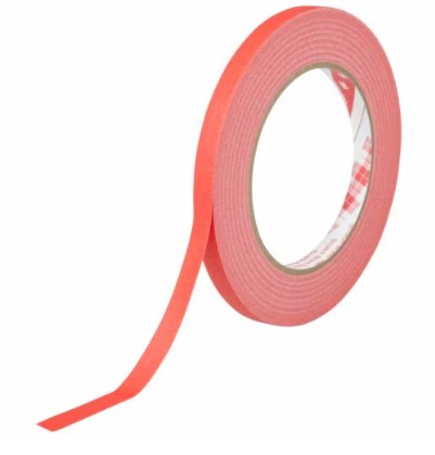 3M スコッチウイスキー クレープマスキングテープ 247N, 赤いこと, 400 粍 x 50 m, 0.15 粍, 2 巻/箱(受注生み出すこと品)