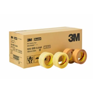 3M スコッチ OPP包装用粘着テープ 3065, クリア, 36 mm x 1000 m, 8 巻/箱