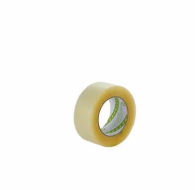3M Scotchpro?再生樹脂含有率60%基材 OPP包装用粘着テープ 370HQ-R60, クリア, 48 mm x 100 m, 50 巻/箱(受注生産品)