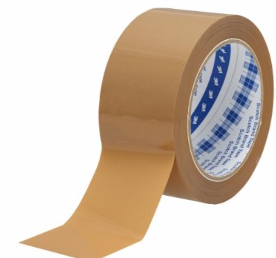 3M Scotchpro OPP包装用粘着テープ 375K, ベージュ, 50 mm x 50 m, 50 巻/箱