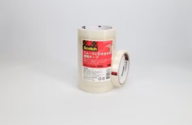 3M スコッチ スムーズに引き出せる透明テープ 600-3-1535-10P 15 mm x 35 m, 10 巻/パック, 20 パック/箱