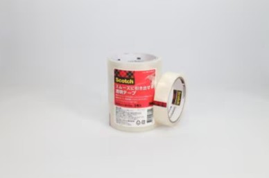 3M スコッチ スムーズに引き出せる透明テープ 600-3-2435-5P 24 mm x 35 m, 5 巻/パック, 30 パック/箱