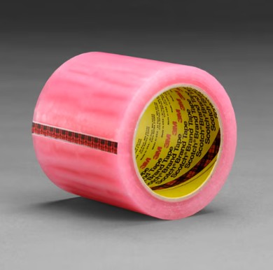 3M スコッチ ピンクラベル保護テープ 821, ピンク, 101.6 mm x 65.837 m, 8 巻/箱