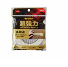 3M スコッチウイスキー 超豪然たる両面磁気テープ 割り増し金ゴールド 多役立つこと SPG-12, 白, 12 粍 x 4 m, 20 巻/箱