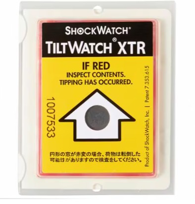 3m TILTWATCH 転倒センサー XTR 100 個/箱｜GAOS　店 27,635円