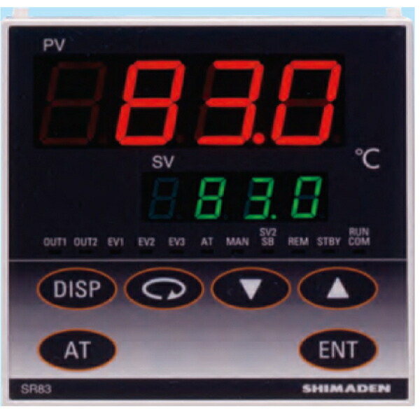 シマデン　ディジタル調節計　SR83-1P-N-90-1000000