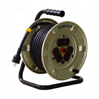 日動工業　１００Ｖ極太電線仕様ドラム　NNP-206F
