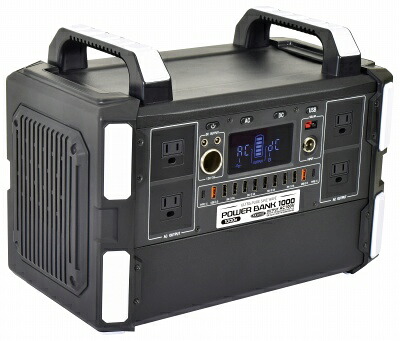 日動実業 携帯型ワット数 力強さ預金金融機関１０００ LPE-R1000L