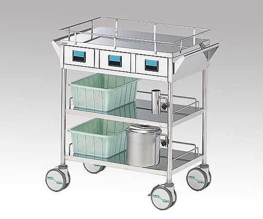 医薬用包帯取り替えっこ車 700×450×850粍 BC-2000