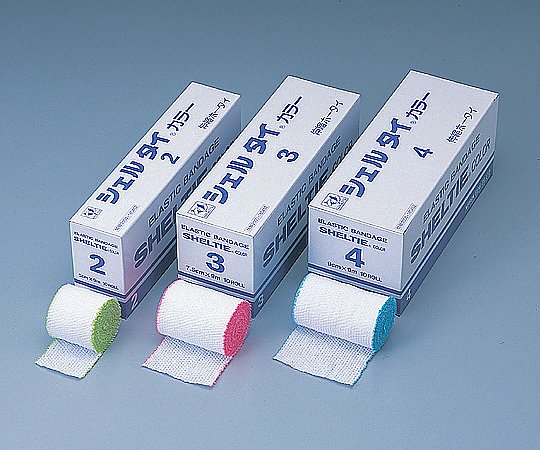 シェルタイ(R)・カラー(伸縮包帯) 4号 10巻入 NE-414