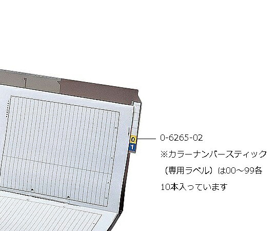 カラーナンバースティック(専用ラベル) 1000本入