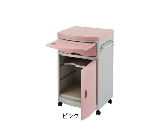 床頭台(サクラ色/480×480×760粍) その他-医薬品・コンタクト・介護-介護用品