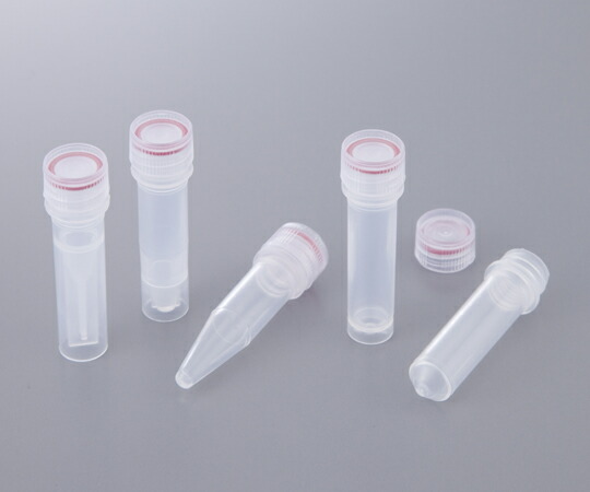 1-2226-01 推進器旗がしら付遠沈管 スコート 目盛皆無 0.5mL