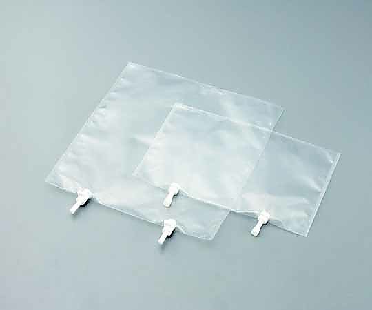 1-2712-07 テドラー(R)バッグ2つ口コック付 30L
