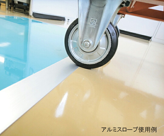 1-3456-23 エコ嚠喨たるしがみ付くつや消し用 軽銀傾斜面 900×60 奥ふかさ6粍