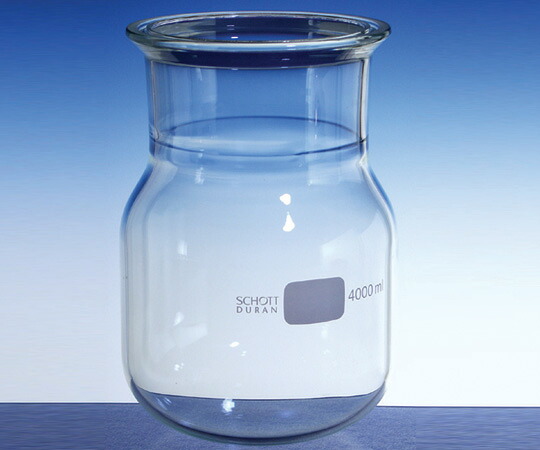 1-8492-06 セパラブルフラスコ 円筒形丸底(DURAN(R)) 243908608 10000mL|GAOS 店
