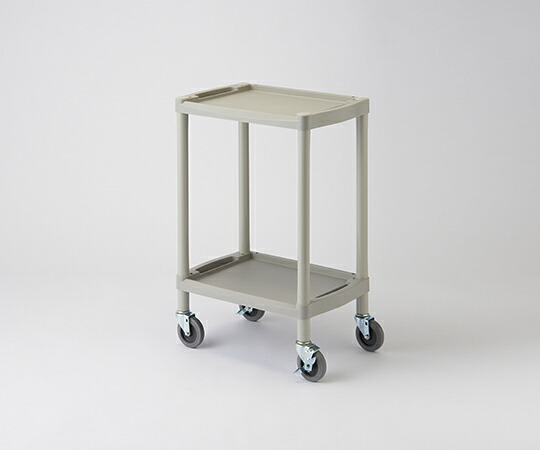 1-8544-14 プラスチックワゴン 655×455×820 棚3段