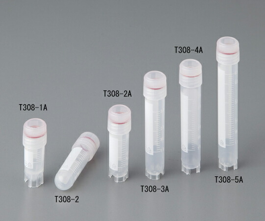 2-3881-06 クライオバイアル 5.0mL(外螺旋釘・独立独歩型) その他-花・ガーデン・DIY