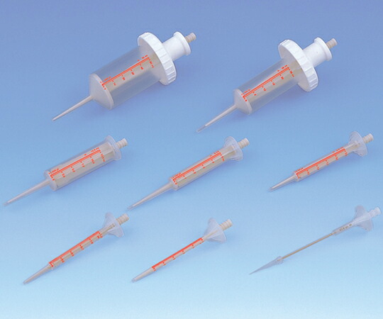 2-5001-11 可変式連続分注器ニチメイトステッパー用 シリンジ 0.05mL NS-V 100個入り|GAOS 店