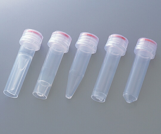 2-8004-01 マイクロチューブ 自立型 目盛無し 0.5mL|GAOS 店