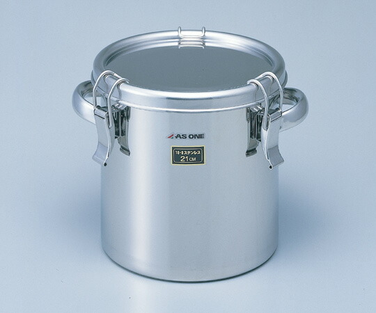 2-8182-03 耐食性に優れた把手付き密閉式タンク 36L