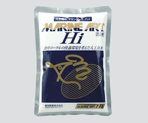 3-3418-03 人工海水 MARINE ART Hi 500L用×1袋入