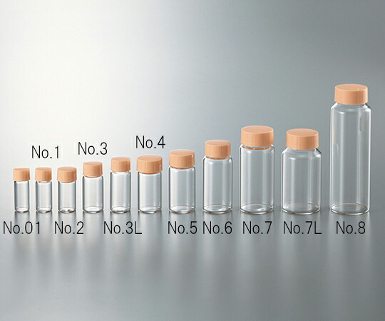 3-4945-11 CCスクリュー管 透明 グリーンキャップ 110mL