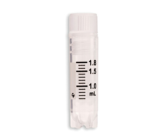 3-6368-03 クライオチューブCryoFreeze(R) 6122-S0S 1.8ml 内螺旋釘・独立独行型 50本/袋×10袋入