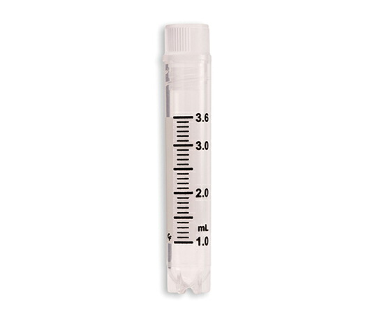 3-6368-05 クライオチューブCryoFreeze(R) 6132-S0S 3.6ml 内ネジ・自立型 50本/袋×8袋入