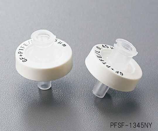 3-6584-03 シリンジフィルター(プレフィルター付き) PTFE(四フッ化エチレン) φ25mm/0.22μm