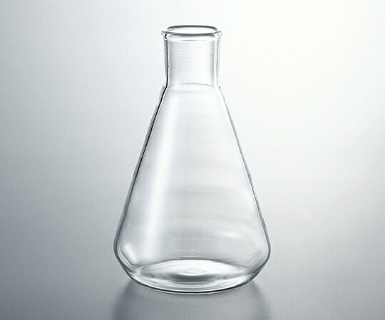 3-6738-02 石英三角フラスコ 100mL|GAOS 店