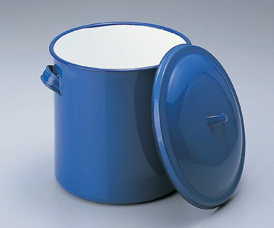 5-191-06 ホーローフタ付タンク 15L|GAOS 店