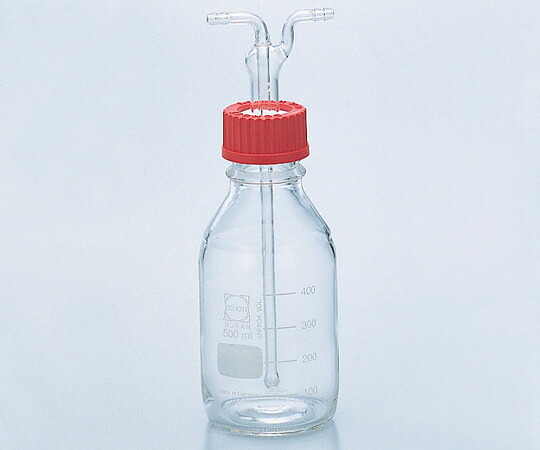 6-759-02 ねじ口洗い濯ぎびん ムエンケ式 1000mL