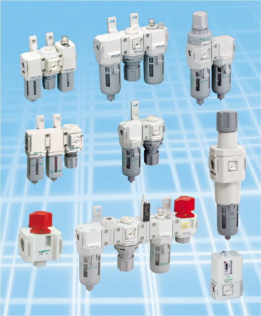 白色シリーズ C4020-8-W-M-A10W F.Rコンビネーション CKD