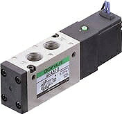 CKD セレックスバルブ 飛行士式5界面弁 4KA410-10-B-AC100V DIY・工具-その他-花・ガーデン・DIY
