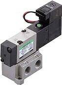CKD セレックスバルブ パイロット式5ポート弁 4KB310-08-B-AC100V