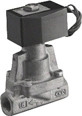 CKD パイロット式2方弁ピストン通電時開形 AP11-25A-02G-AC100V