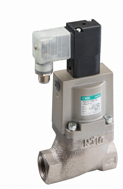 CKD 低圧損形低圧クーラント電磁弁搭載 CVSE2-50A-10-02C-2
